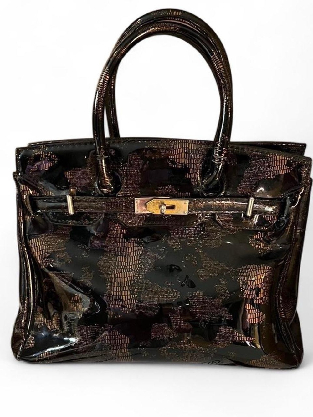 Vintage Brown & Black Purse